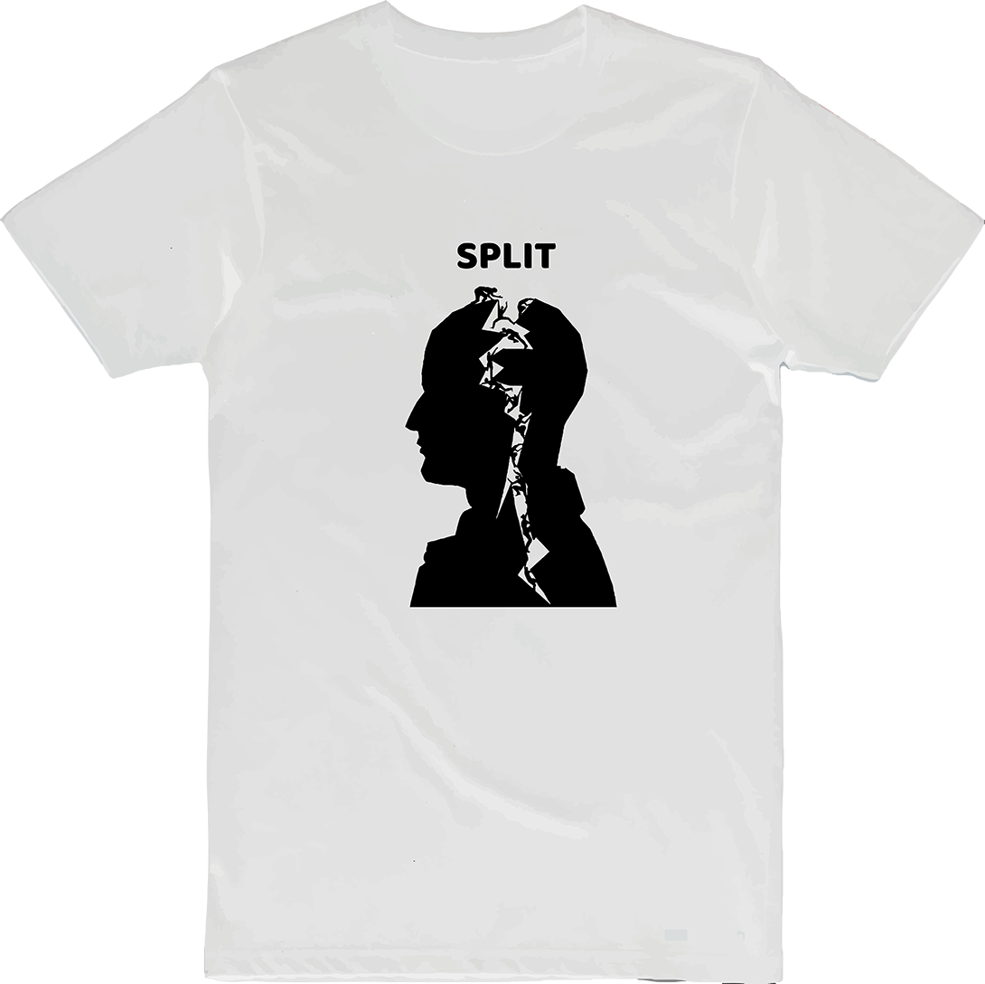 Minimalist movie-inspired T-shirt with a round neck and breathable 180 GSM material