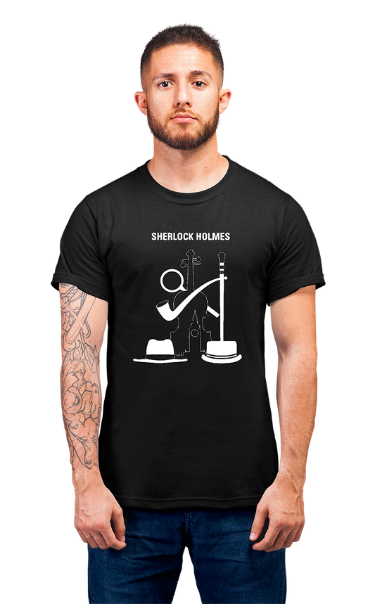 Minimalist movie-inspired T-shirt with a round neck and breathable 180 GSM material