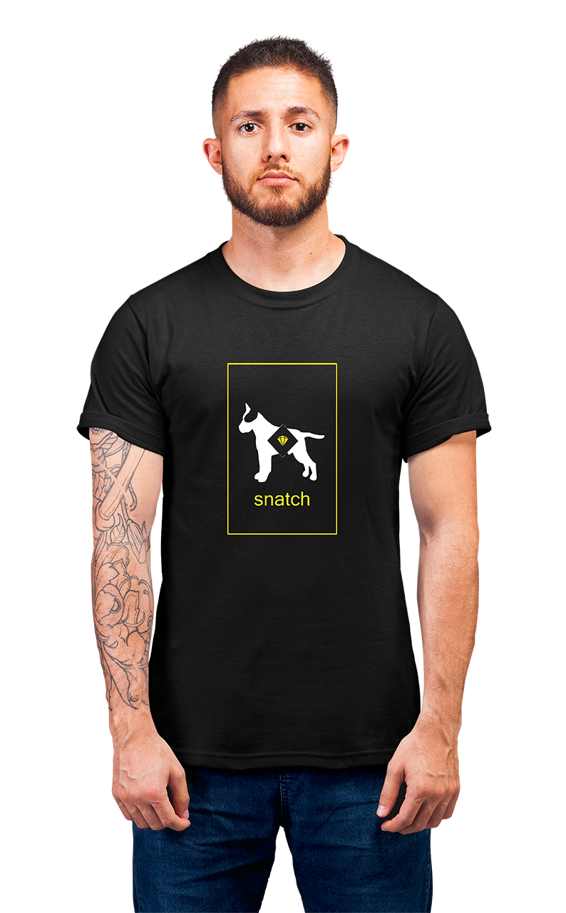 Sweaty Armpits Premium Unisex Printed T-shirts  Guy Ritchie Snatch Movie Heist Thriller  Minimalistic Design
