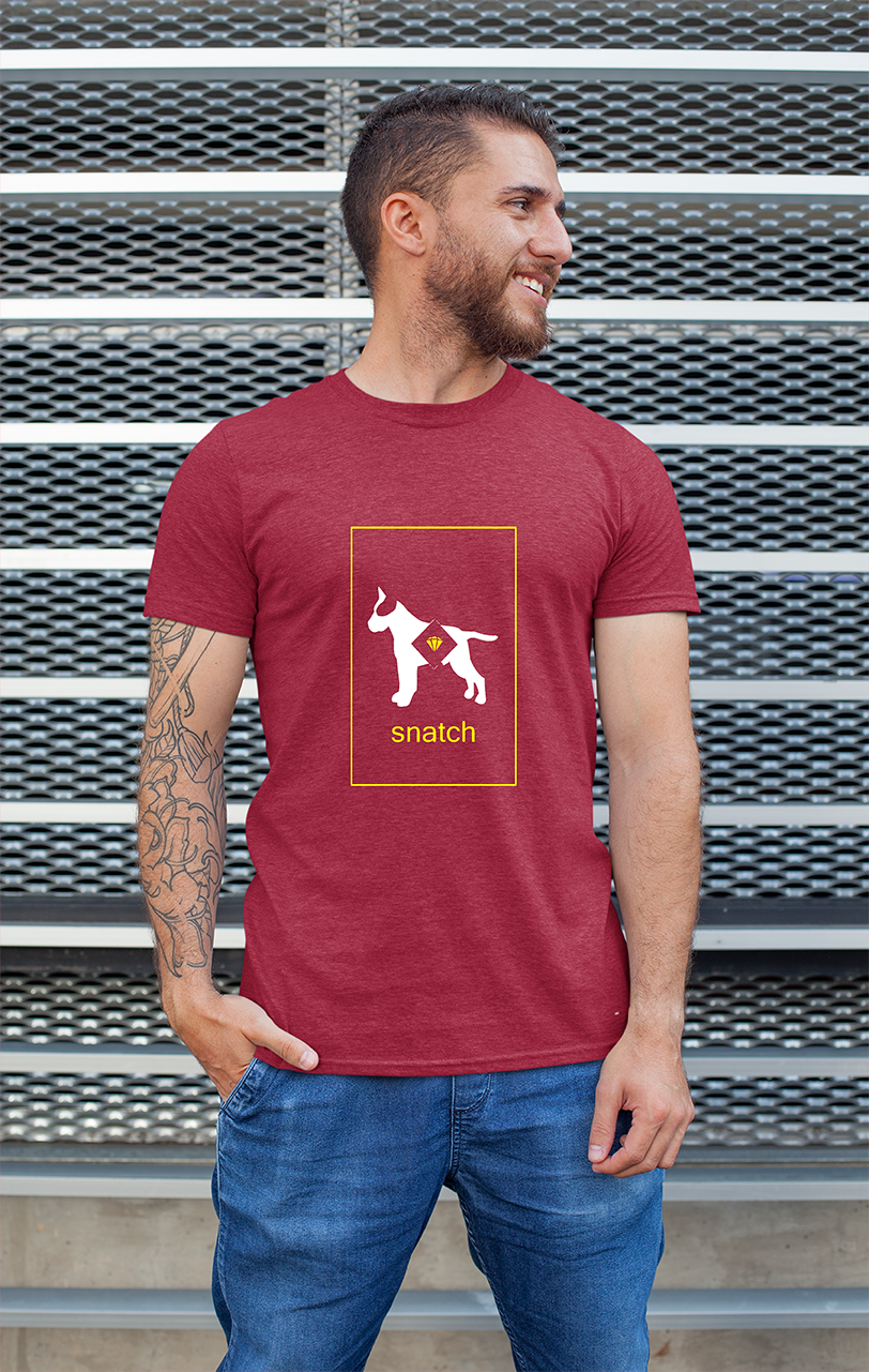 Sweaty Armpits Premium Unisex Printed T-shirts  Guy Ritchie Snatch Movie Heist Thriller  Minimalistic Design