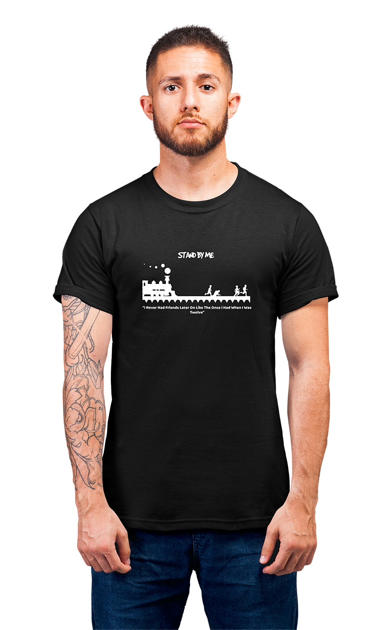 Sweaty Armpits Premium Unisex Printed T-shirt Stand By Me Stephan King Minimalistic Design