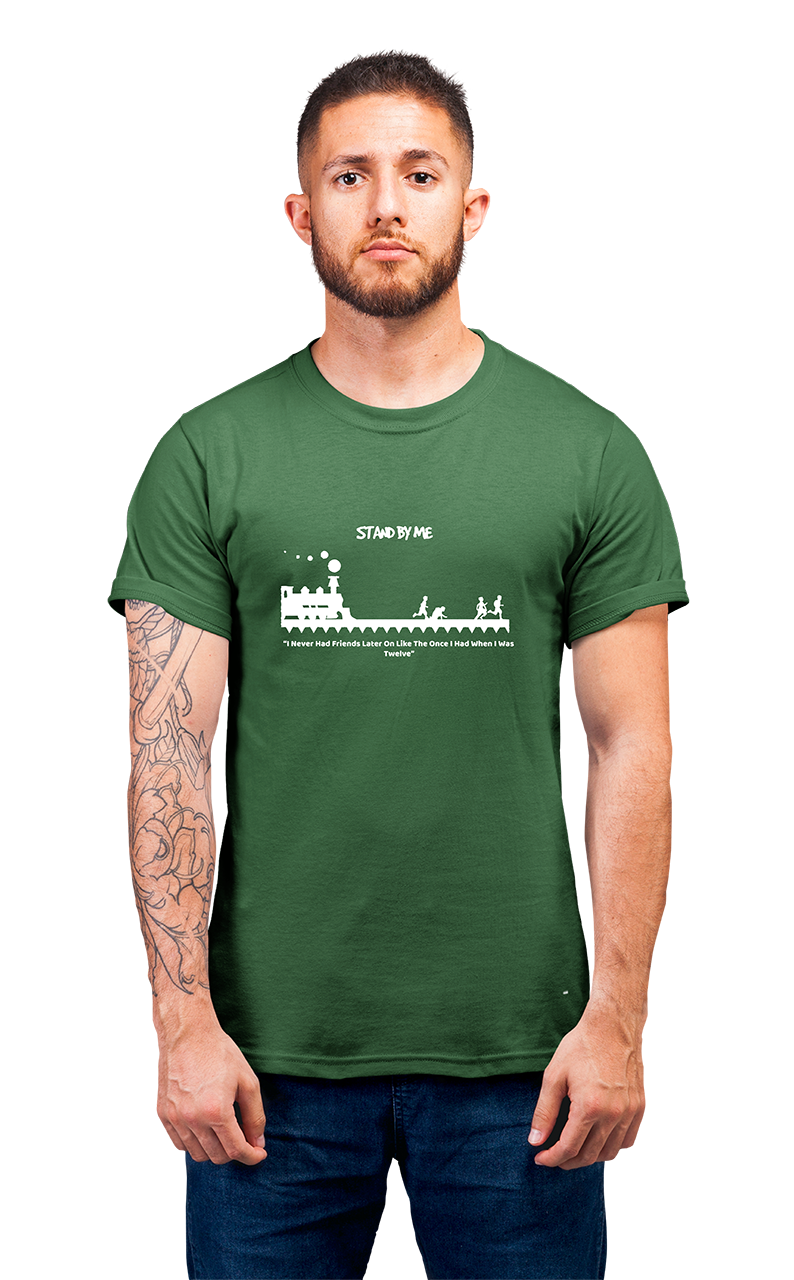 Sweaty Armpits Premium Unisex Printed T-shirt Stand By Me Stephan King Minimalistic Design