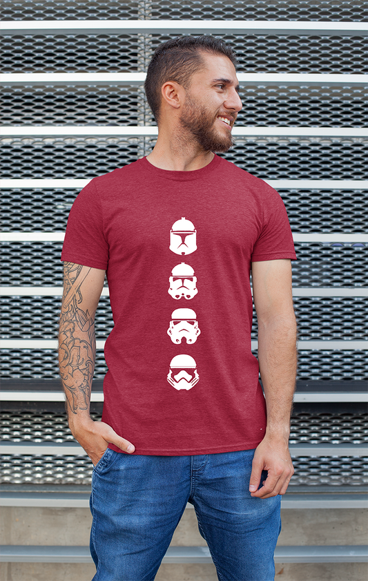 Minimalist movie-inspired T-shirt with a round neck and breathable 180 GSM material