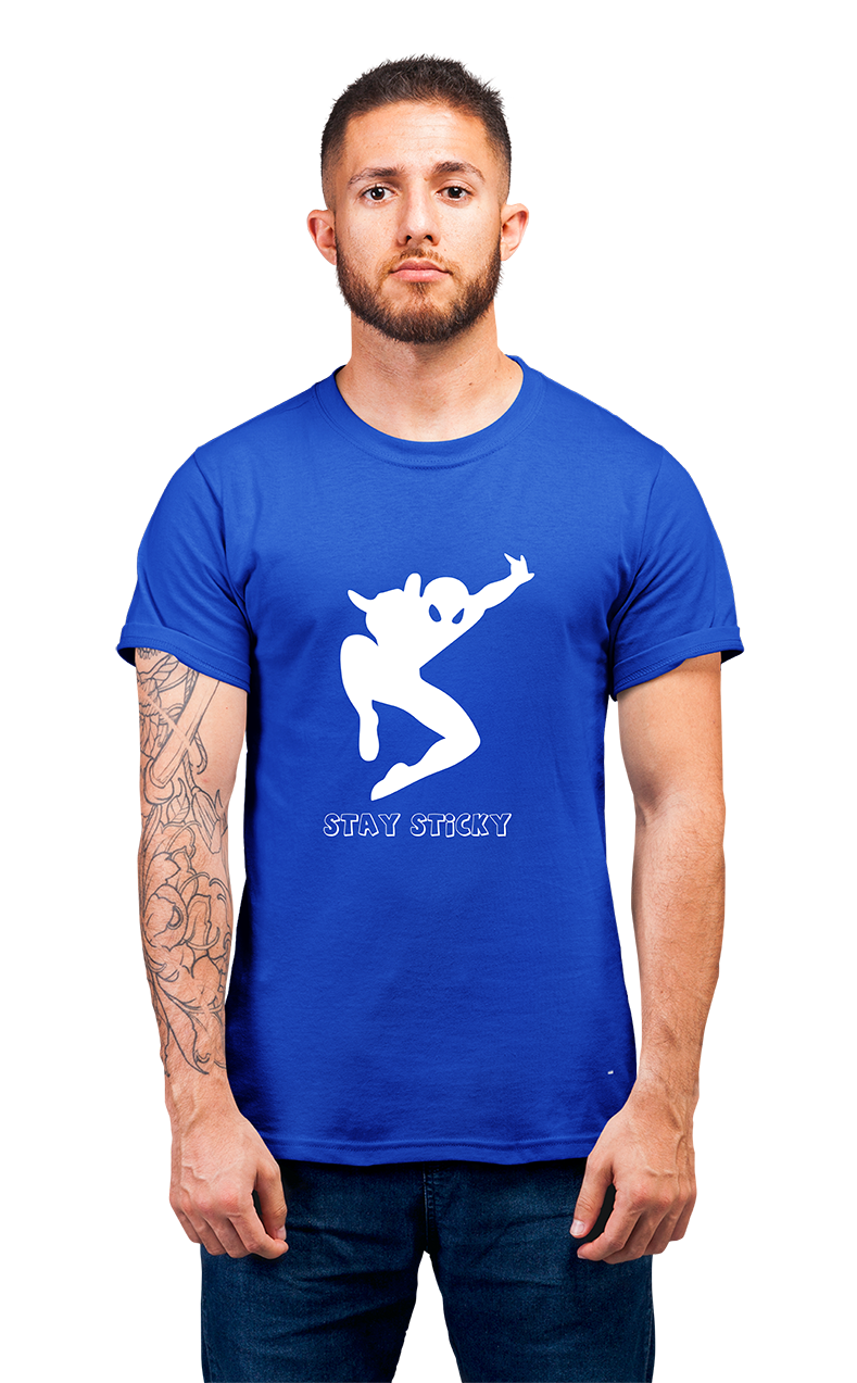 Minimalist movie-inspired T-shirt with a round neck and breathable 180 GSM material
