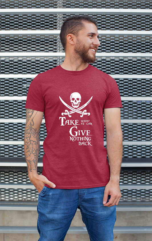 Minimalist movie-inspired T-shirt with a round neck and breathable 180 GSM material
