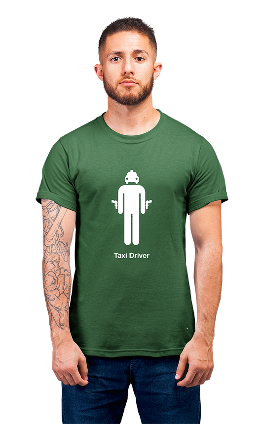 Minimalist movie-inspired T-shirt with a round neck and breathable 180 GSM material