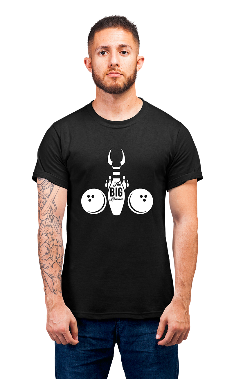Sweaty Armpits Premium Unisex Printed T-shirtThe Big Lebowski Directed By Coen Brothers Minimalistic Design