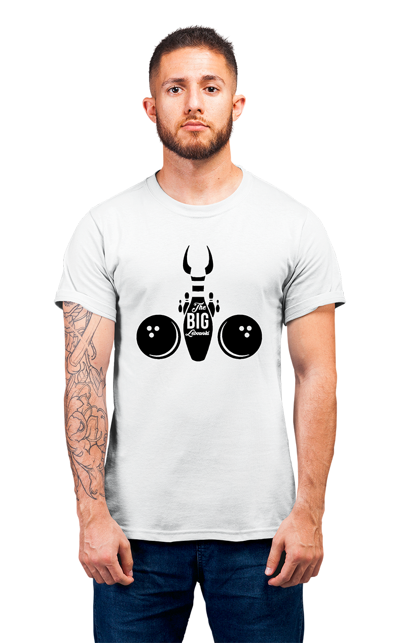 Sweaty Armpits Premium Unisex Printed T-shirtThe Big Lebowski Directed By Coen Brothers Minimalistic Design