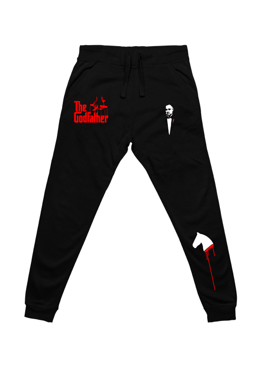 Premium Printed 100% Cotton Joggers With Colourful Vinyl Designs