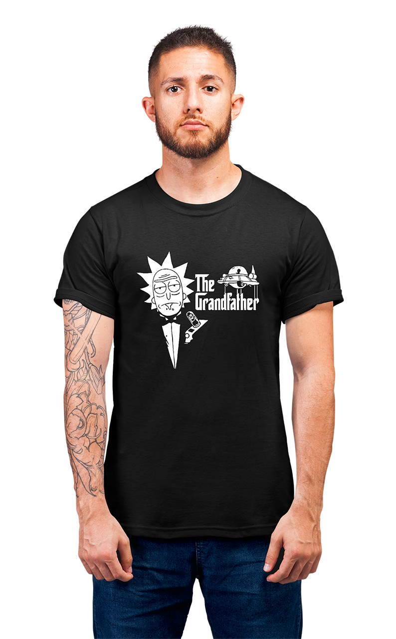 Minimalist movie-inspired T-shirt with a round neck and breathable 180 GSM material