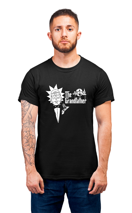 Minimalist movie-inspired T-shirt with a round neck and breathable 180 GSM material