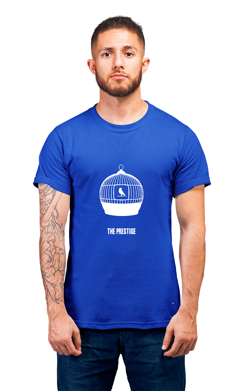 Sweaty Armpits Premium Unisex Printed T-shirt "The Prestige" Christopher Nolan Movie Magical Sci-Fi Minimalistic Design