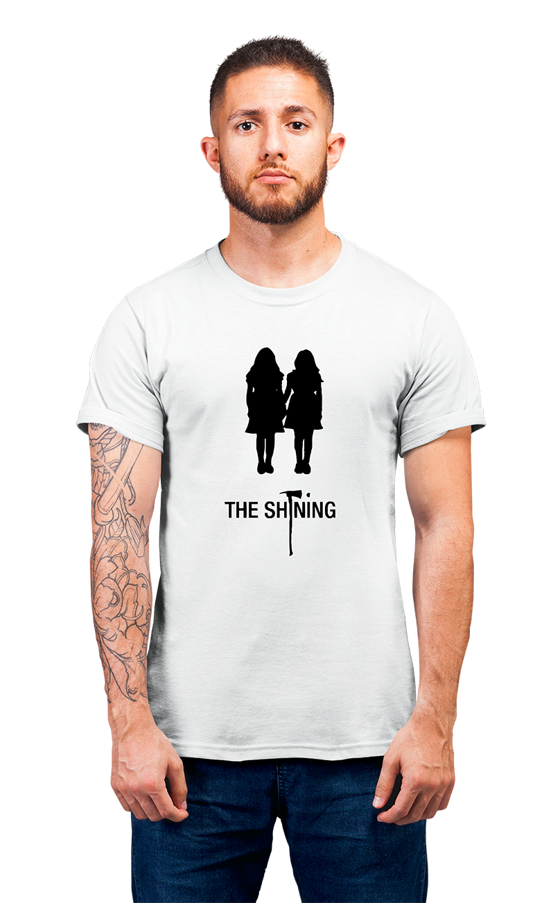 Minimalist movie-inspired T-shirt with a round neck and breathable 180 GSM material