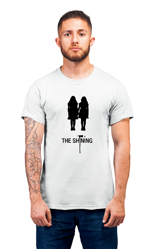 Minimalist movie-inspired T-shirt with a round neck and breathable 180 GSM material