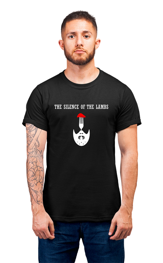 Minimalist movie-inspired T-shirt with a round neck and breathable 180 GSM material