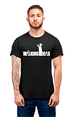 Sweaty Armpits Premium Unisex Printed T-shirt  The Walking Dead AMC Zombie Epic Action Thriller Show Minimalistic Design