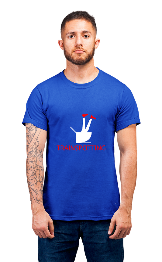Minimalist movie-inspired T-shirt with a round neck and breathable 180 GSM material