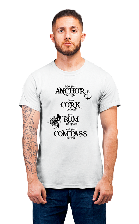 Minimalist movie-inspired T-shirt with a round neck and breathable 180 GSM material