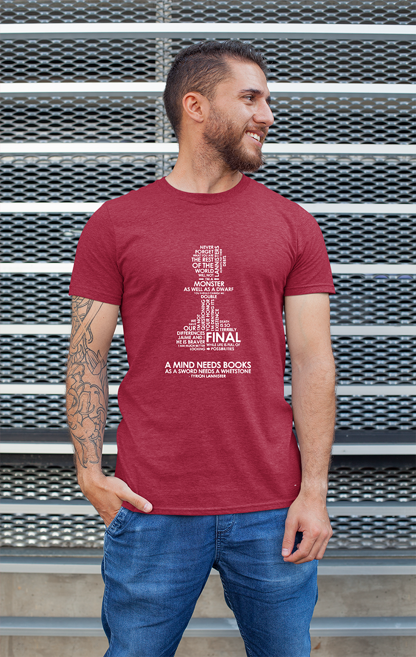 Sweaty Armpits Premium Unisex Printed T-shirt Tyrion Pawn Game Of Thrones Minimalistic Design