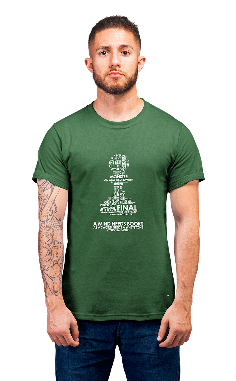 Sweaty Armpits Premium Unisex Printed T-shirt Tyrion Pawn Game Of Thrones Minimalistic Design