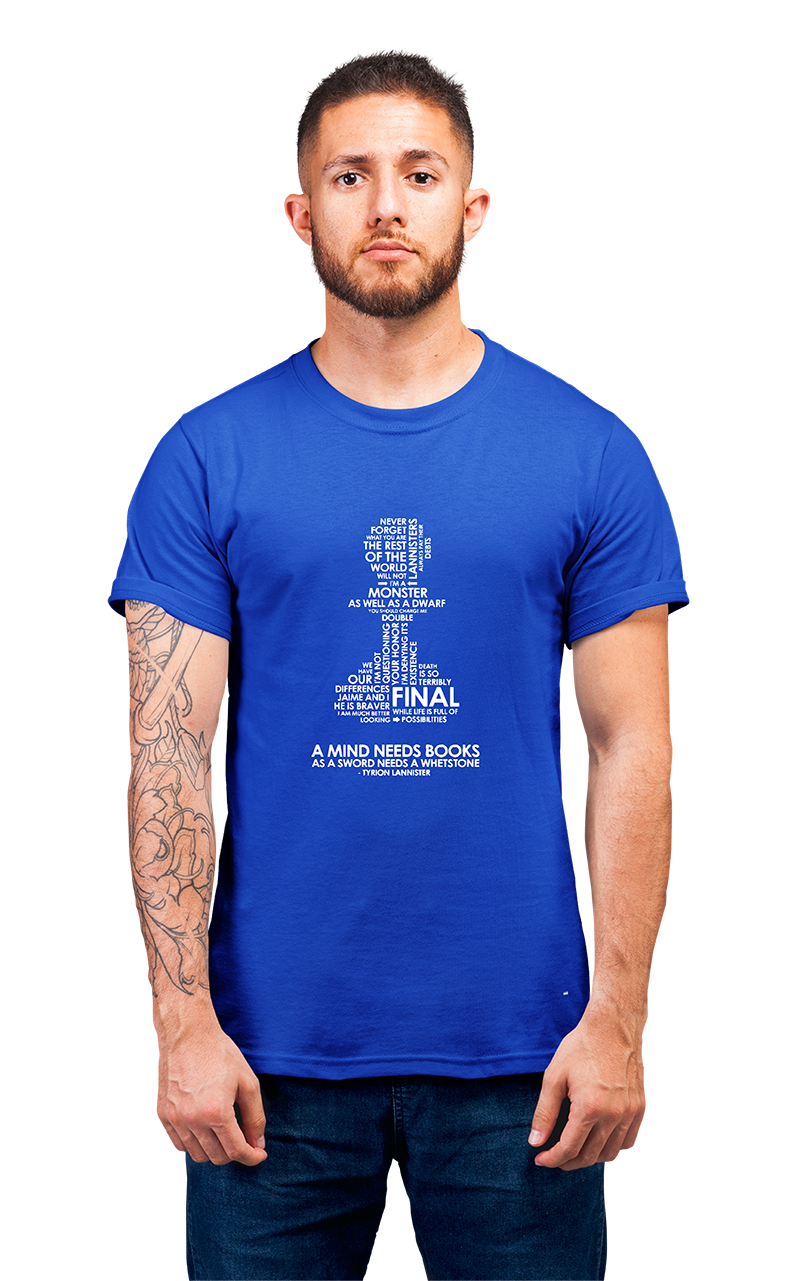 Sweaty Armpits Premium Unisex Printed T-shirt Tyrion Pawn Game Of Thrones Minimalistic Design
