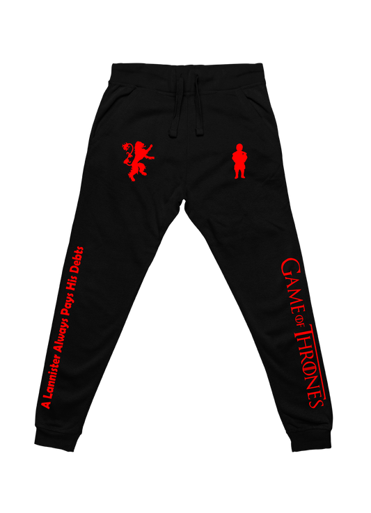 Premium Printed 100% Cotton Joggers With Colourful Vinyl Designs