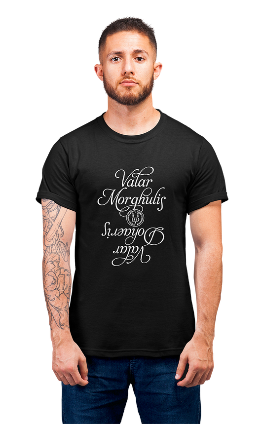 Minimalist movie-inspired T-shirt with a round neck and breathable 180 GSM material