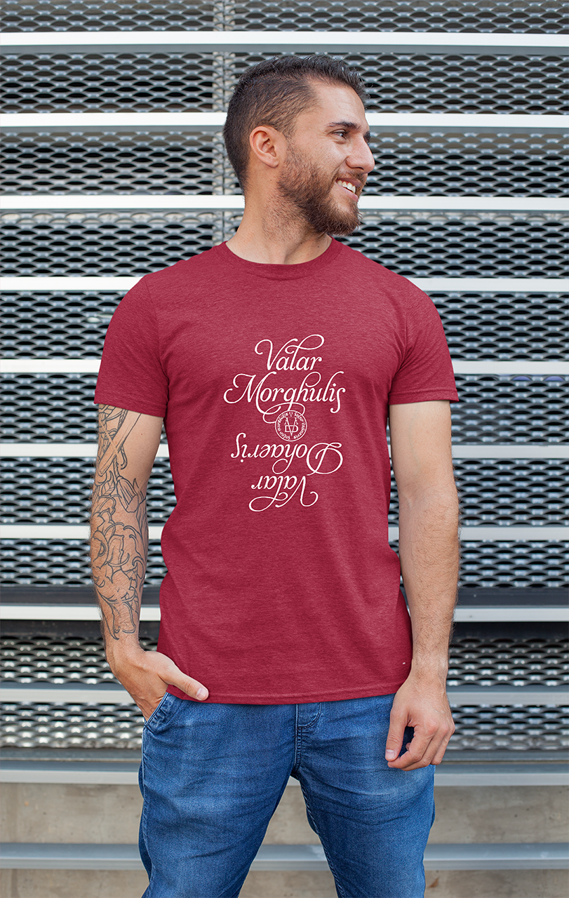 Sweaty Armpits Premium Unisex Printed T-shirt Game Of Thrones Arya Strak Valar Morghulis Minimalistic Design