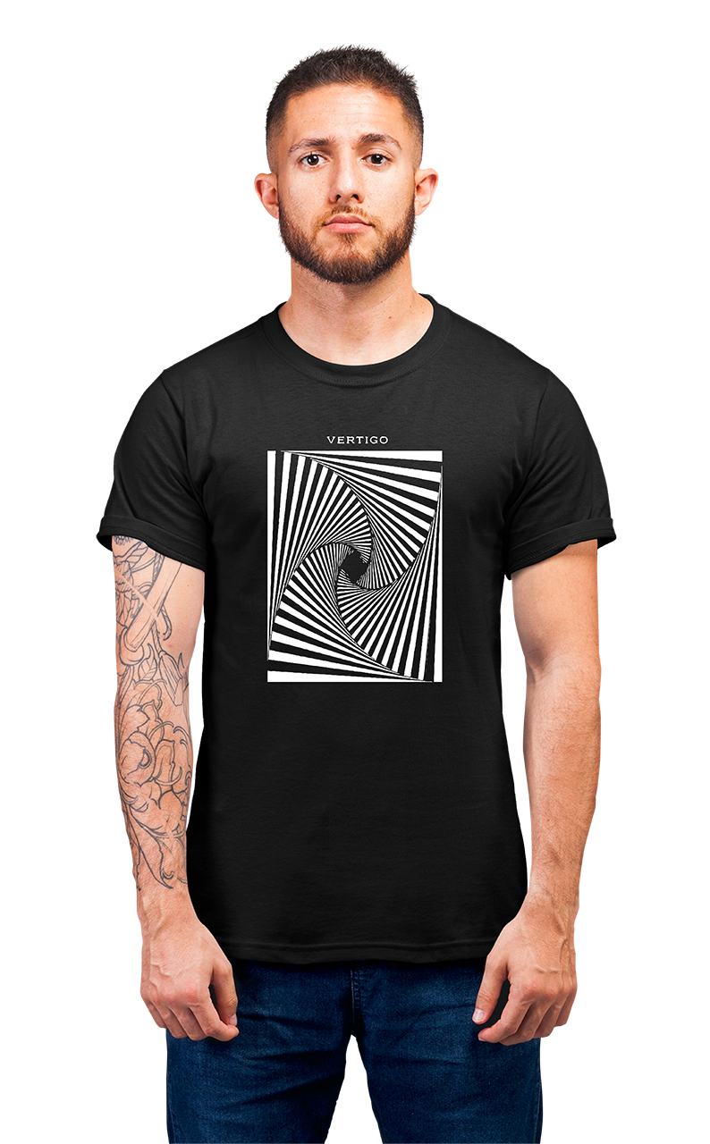 Sweaty Armpits Premium Unisex Printed T-shirt Alfred Hitchcock Vertigo Minimalistic Design