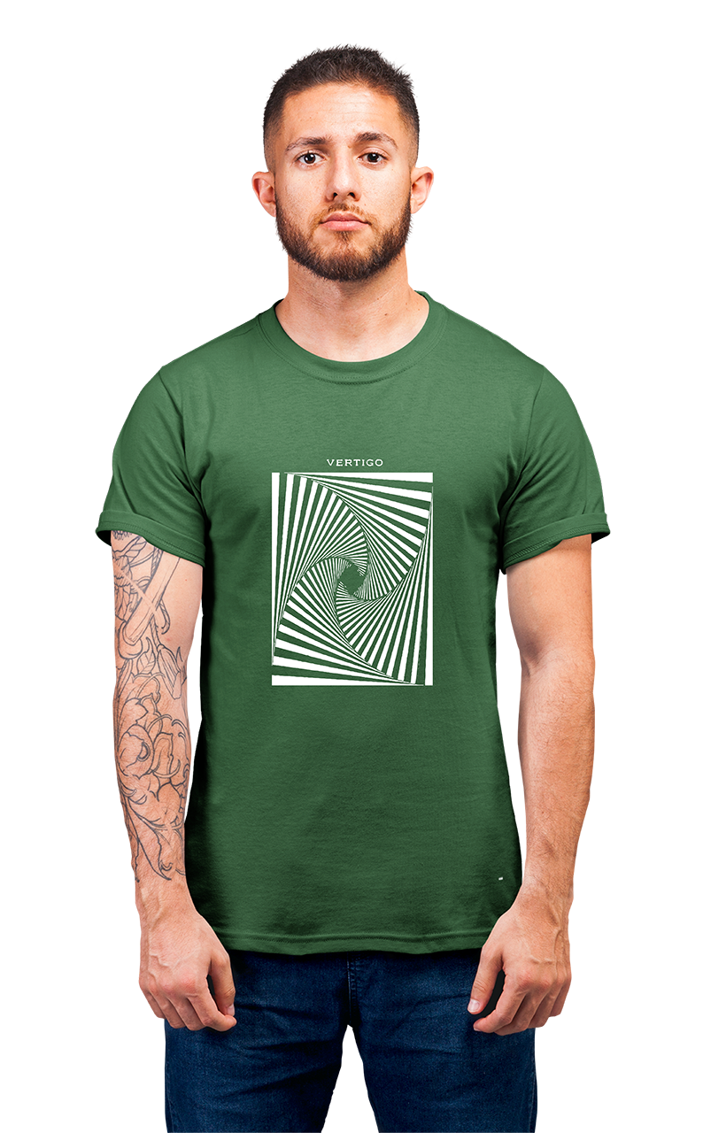 Sweaty Armpits Premium Unisex Printed T-shirt Alfred Hitchcock Vertigo Minimalistic Design