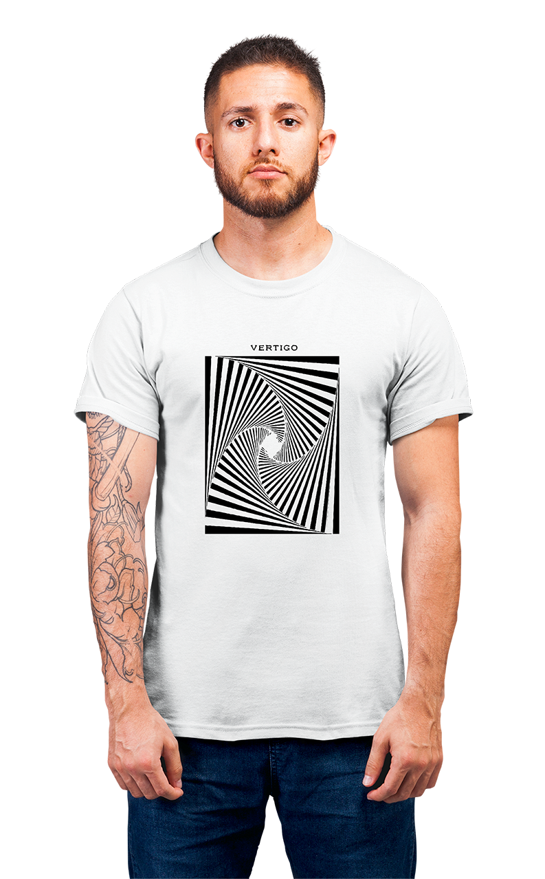 Sweaty Armpits Premium Unisex Printed T-shirt Alfred Hitchcock Vertigo Minimalistic Design