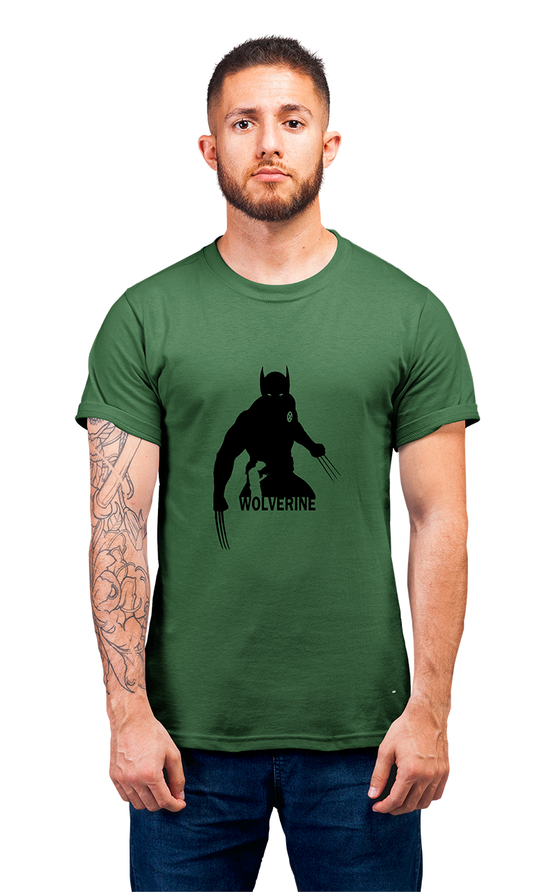 Sweaty Armpits Premium Unisex Printed T-shirt Marvel Universe Wolverine Minimalistic Design