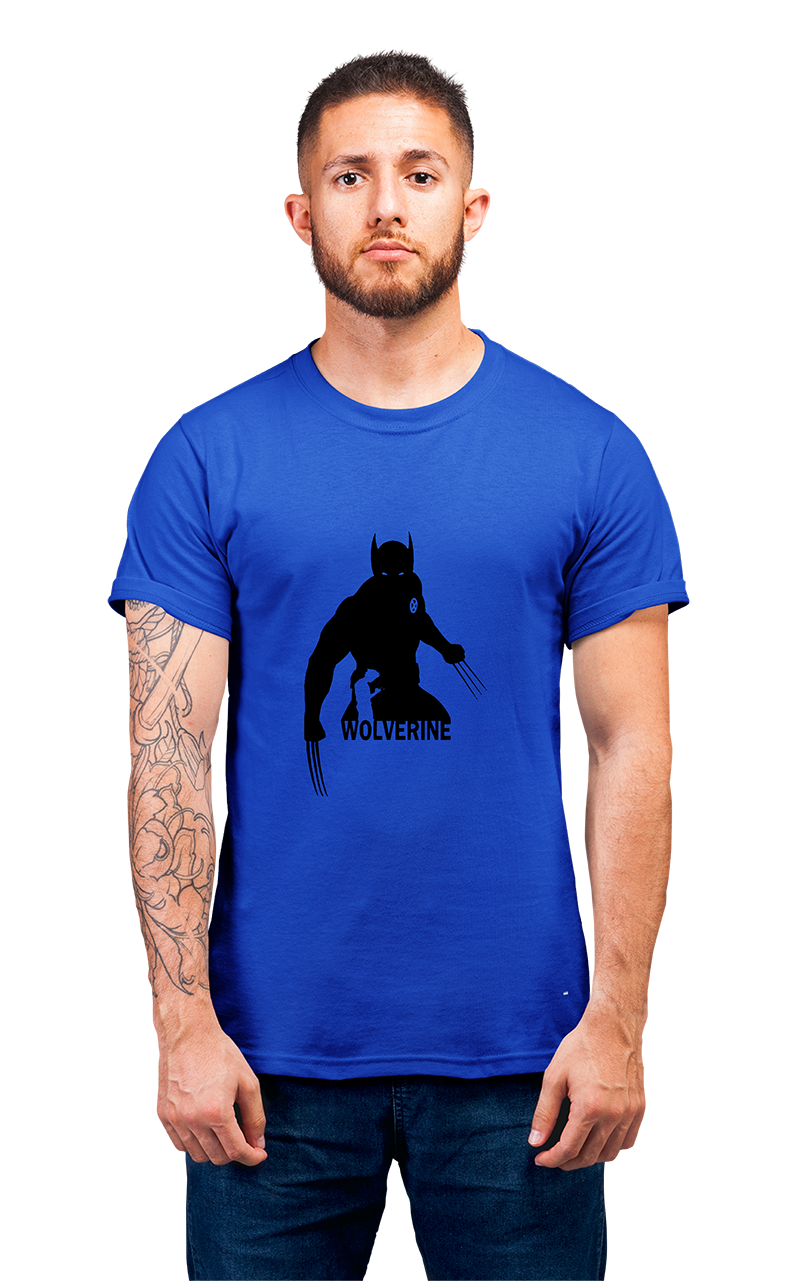 Sweaty Armpits Premium Unisex Printed T-shirt Marvel Universe Wolverine Minimalistic Design