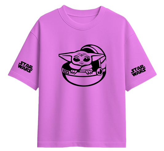 Minimalist movie-inspired T-shirt with a round neck and breathable 180 GSM material