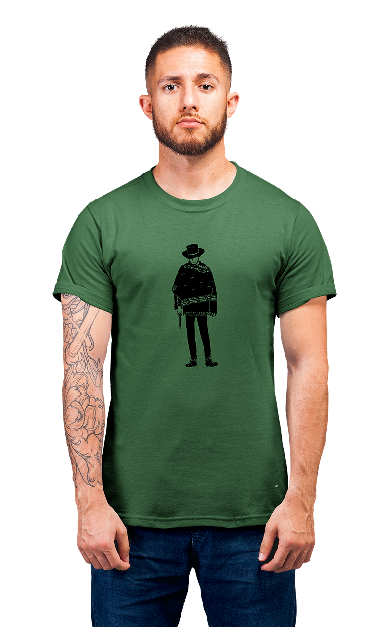 Sweaty Armpits Premium Unisex Printed T-shirts of  Client Eastwood, The Good The Bad And The Ugly, Sergio Leone