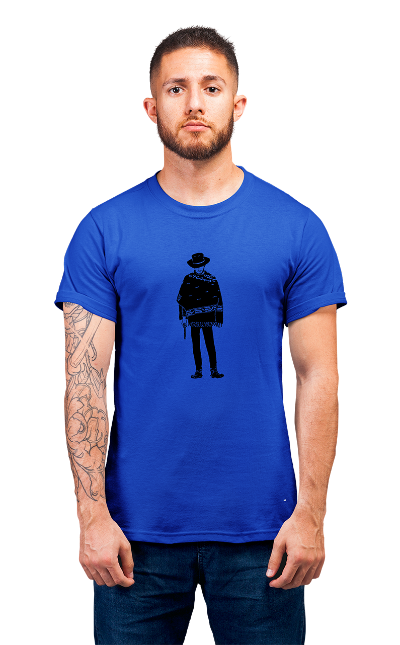 Sweaty Armpits Premium Unisex Printed T-shirts of  Client Eastwood, The Good The Bad And The Ugly, Sergio Leone