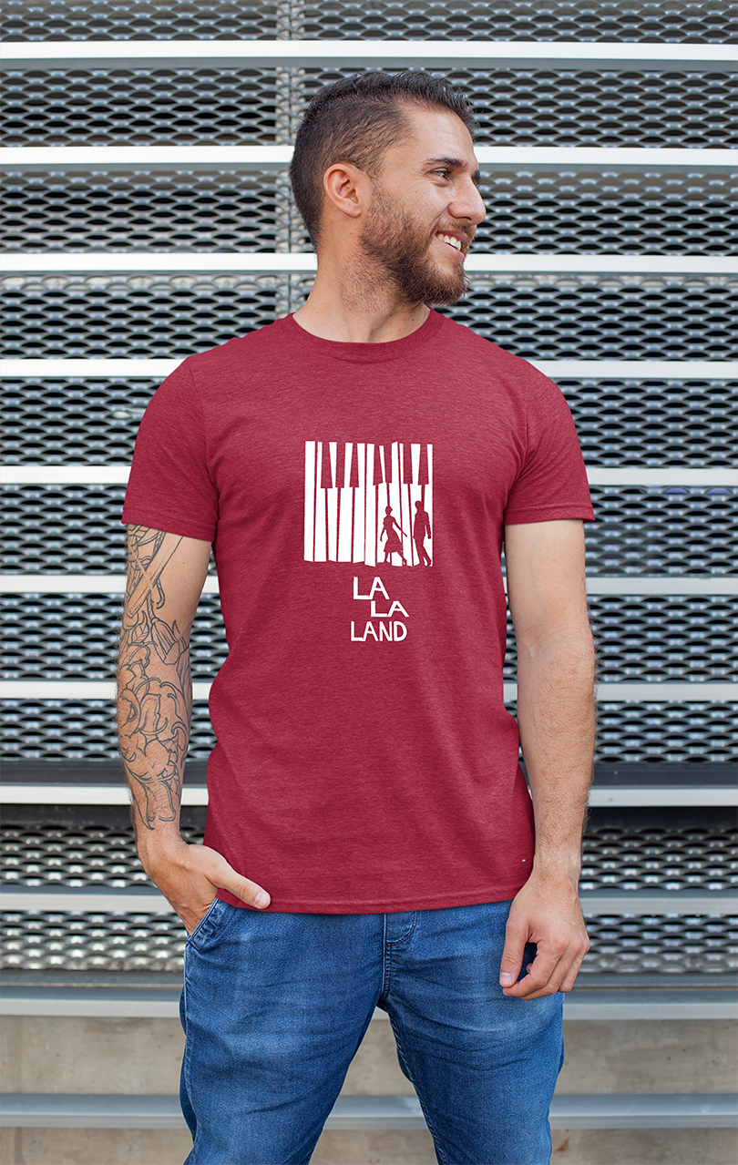 Sweaty Armpits Premium Unisex Printed T-shirt Oscar Winning Movie "La La Land" Minimalistic Design