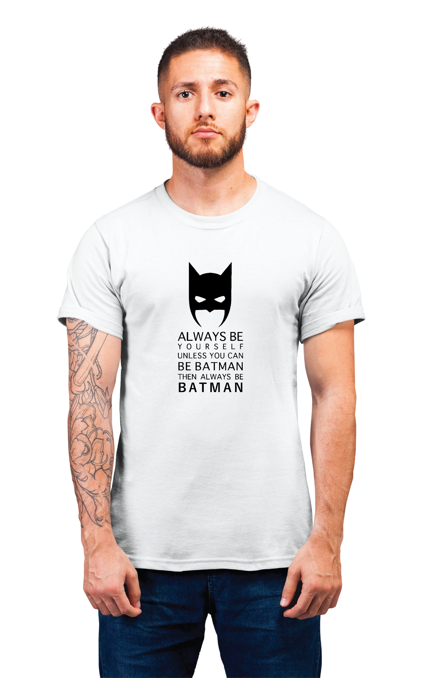 Sweaty Armpits Premium Unisex Printed T-shirts of Be Batman