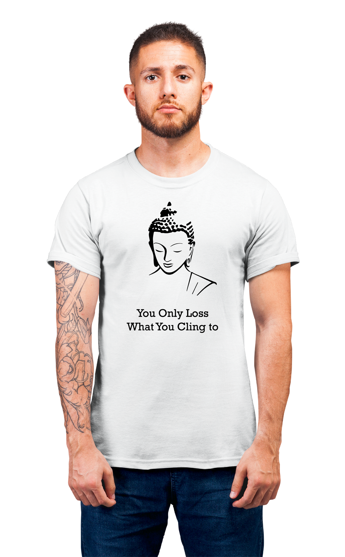 Sweaty Armpits Premium Unisex Printed T-shirts Buddha