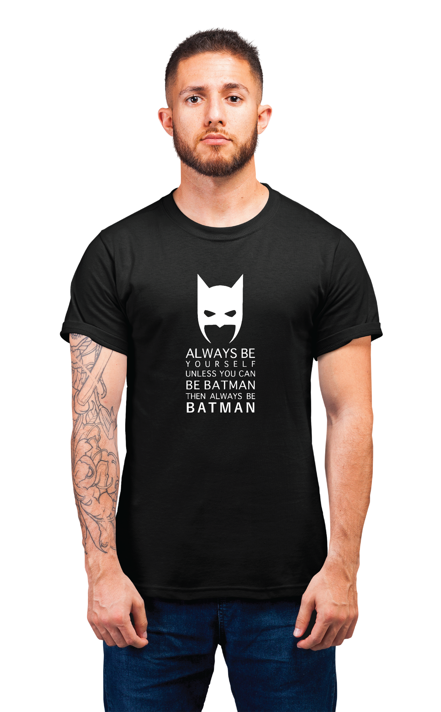 Sweaty Armpits Premium Unisex Printed T-shirts of Be Batman