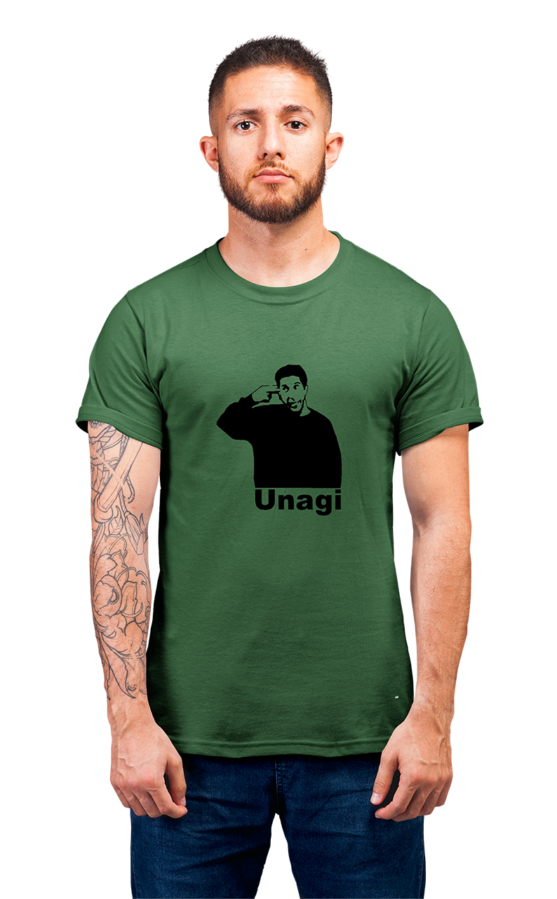 Sweaty Armpits Premium Unisex Printed T-shirt "Friends" Ross Unagi Minimalistic Design